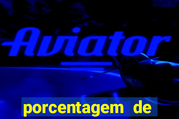 porcentagem de jogos pagantes slots