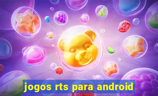 jogos rts para android