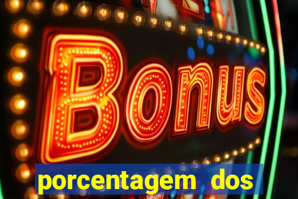 porcentagem dos jogos slots que pagam