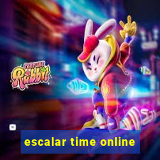 escalar time online