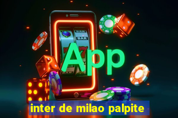 inter de milao palpite