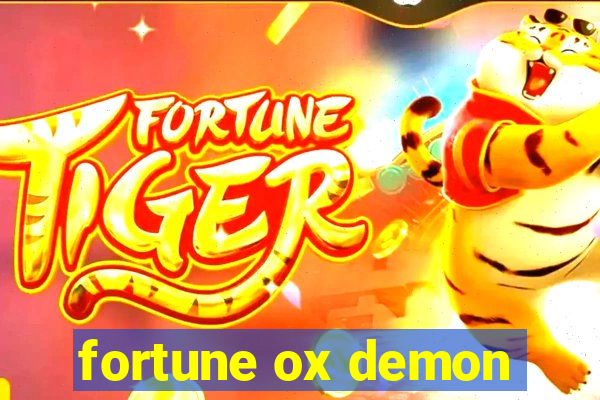 fortune ox demon