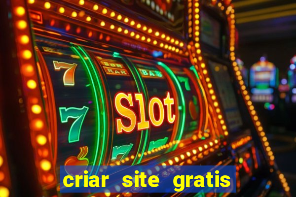 criar site gratis de jogos