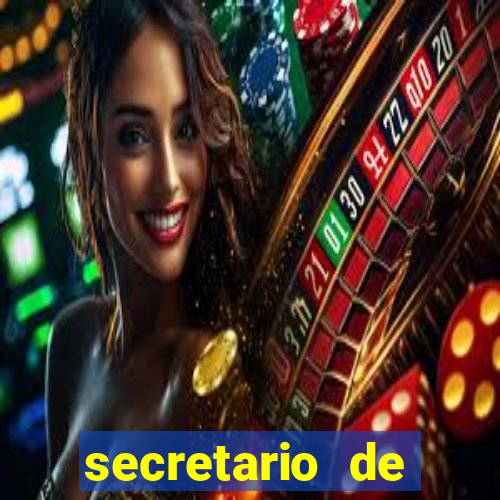 secretario de esporte salario