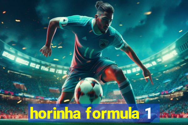 horinha formula 1