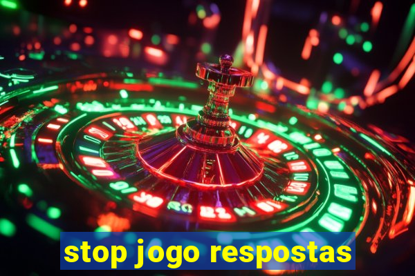 stop jogo respostas