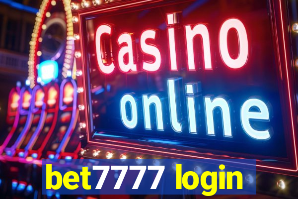 bet7777 login